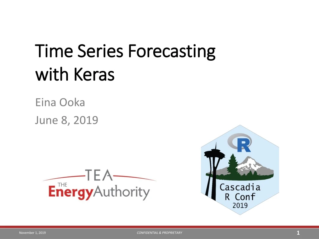 time series forecasting with keras