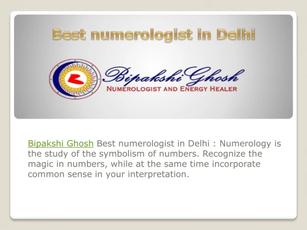 Best numerologist in Delhi