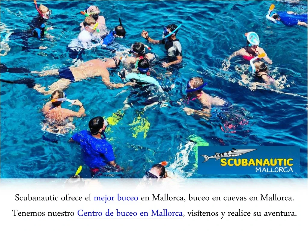 scubanautic ofrece el mejor buceo en mallorca