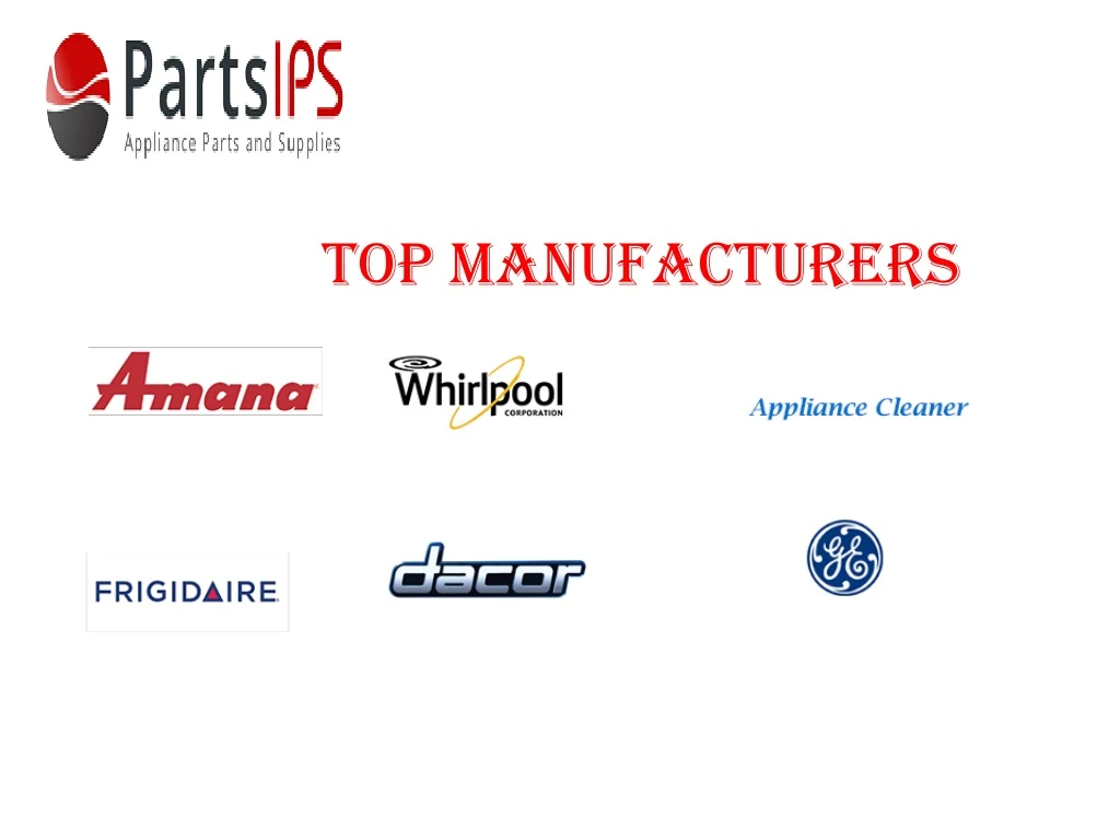 top manufacturers
