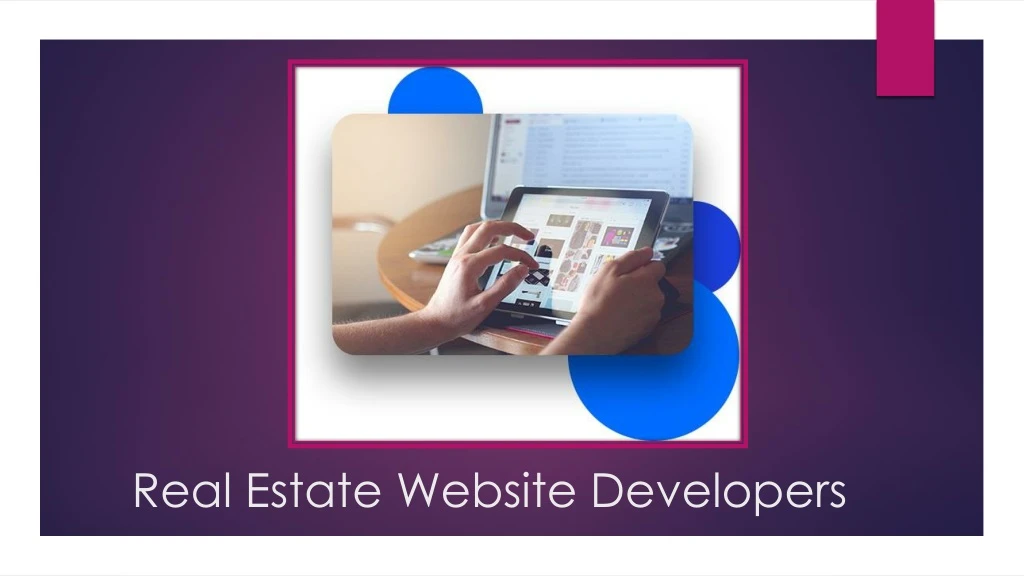 real estate website developers