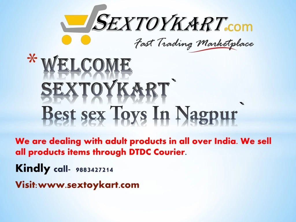 welcome sextoykart best sex toys in nagpur