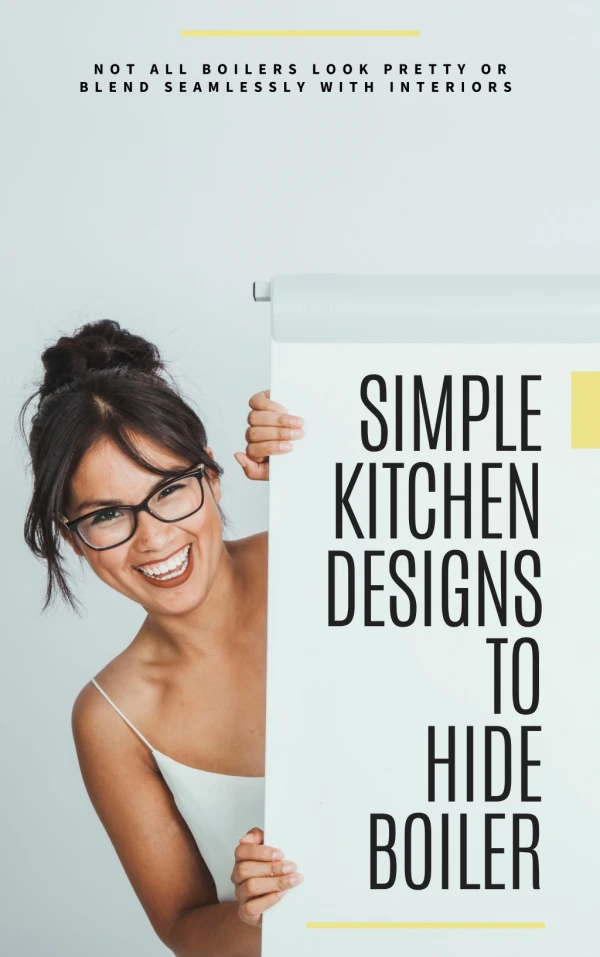 Simple Kitchen Designs To Hide Your Boiler