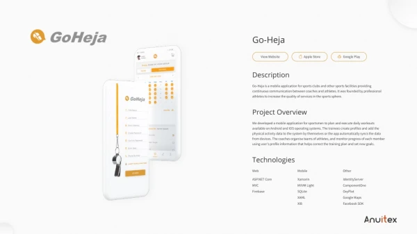 Go-heja app