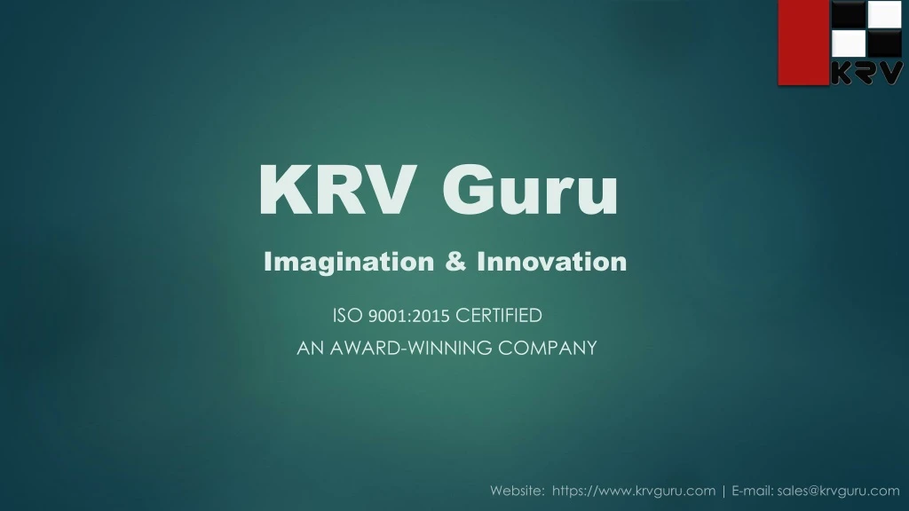 krv guru imagination innovation