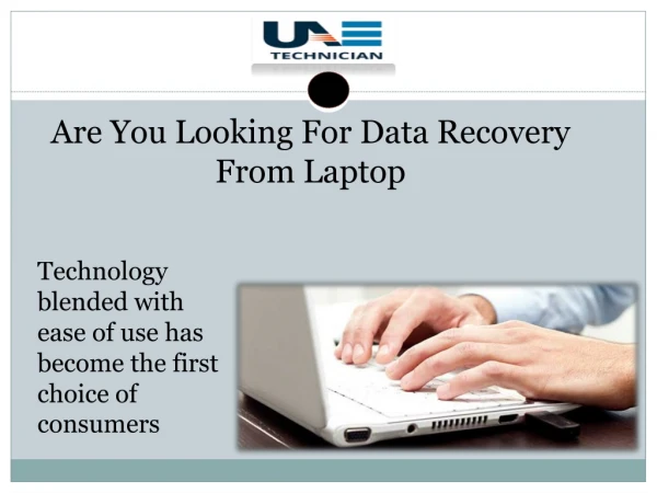 Laptop Data Recovery Solution in Dubai