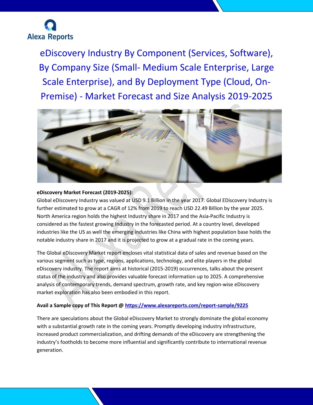 ediscovery industry by component services