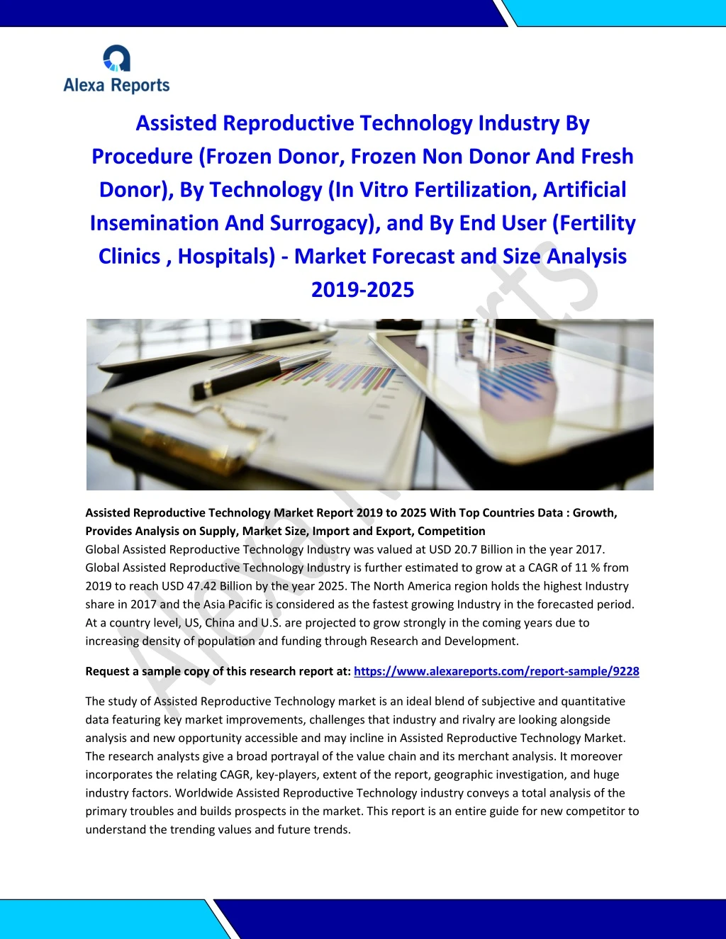 assisted reproductive technology industry