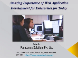 Amazing Importance of Web Application Development for Enterprises for Today - slide 1