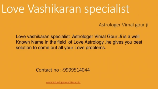 Love vashikaran specialist In Delhi