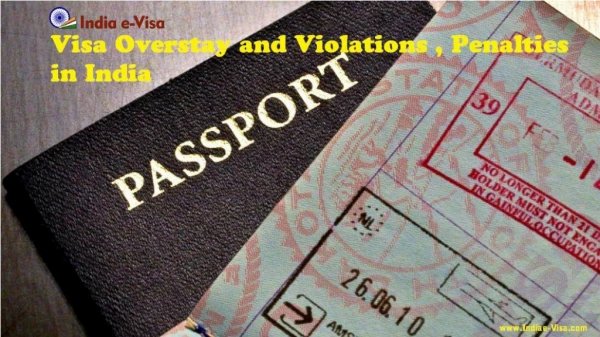 Overstaying an Indian e-Visa Fine and Penalties