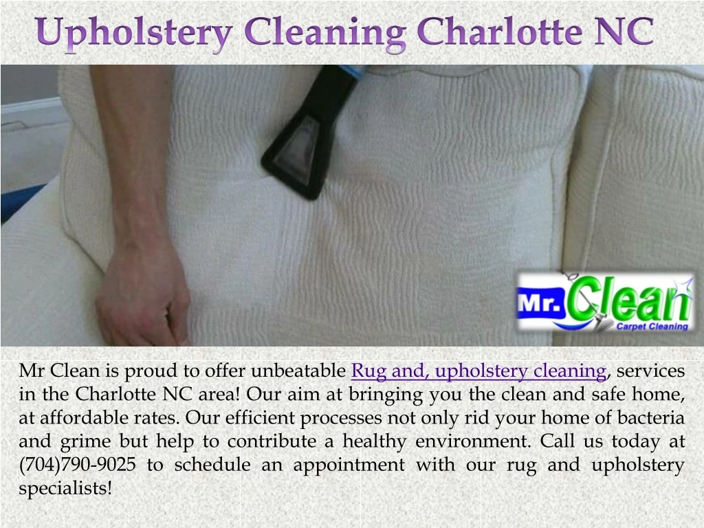 upholstery cleaning charlotte nc