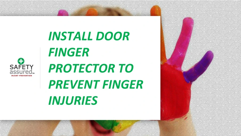 install door finger protector to prevent finger injuries