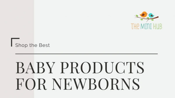 Shop the Best Baby Products for Newborns