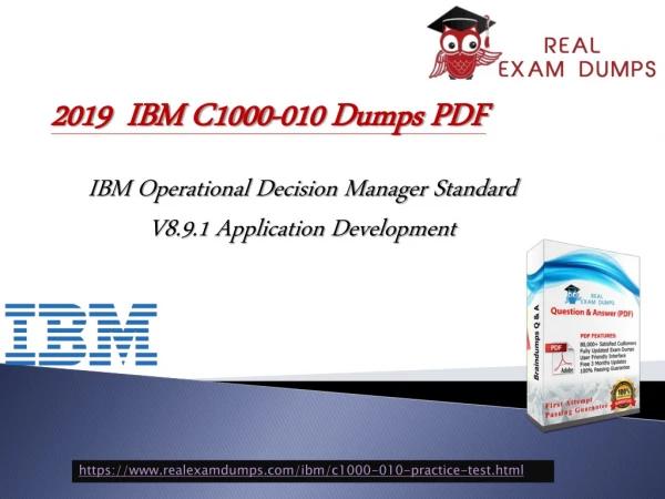 IBM C1000-010 Dumps - 100% Money Back Assurance With RealExamDumps.com