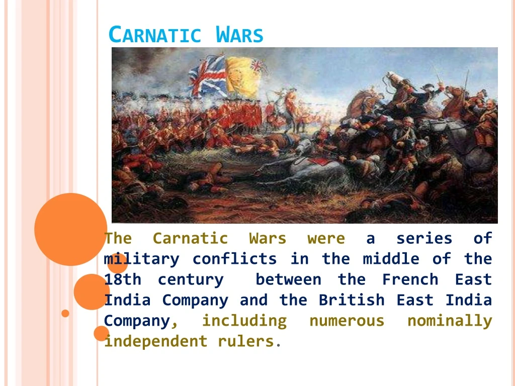 carnatic wars