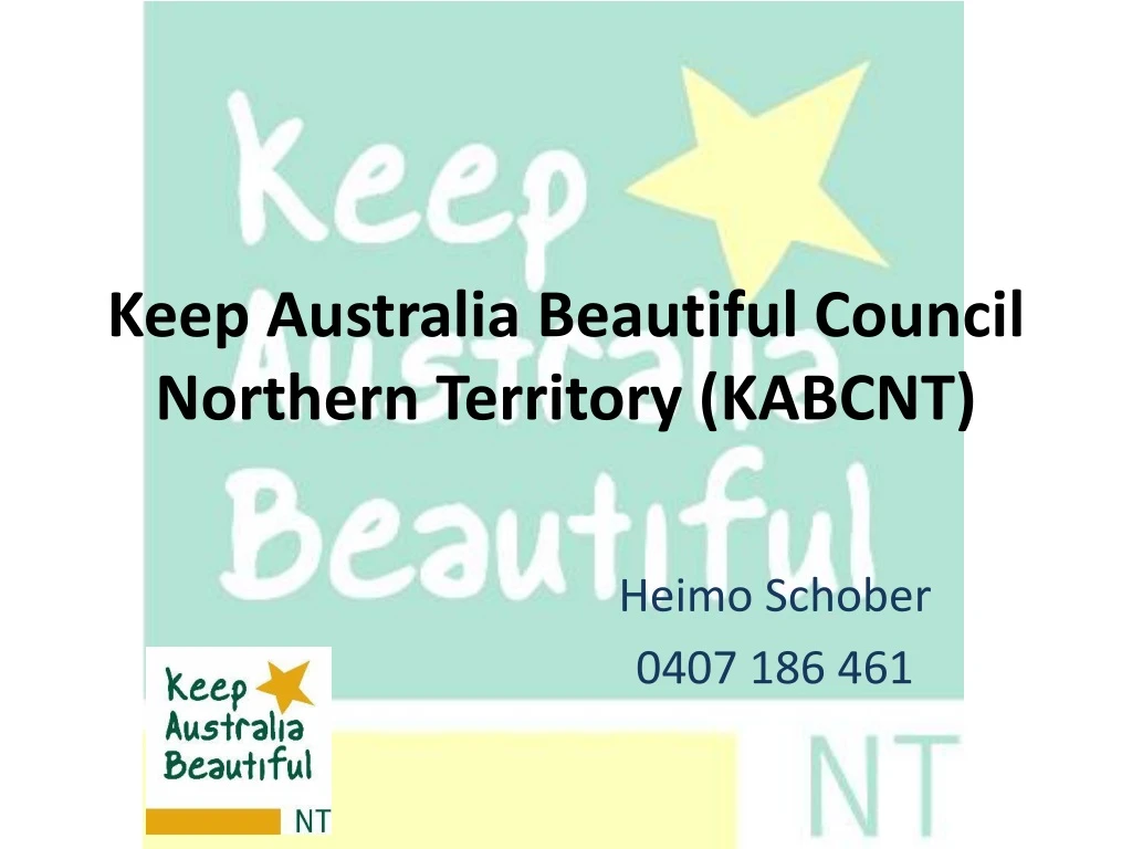 keep australia beautiful council northern territory kabcnt