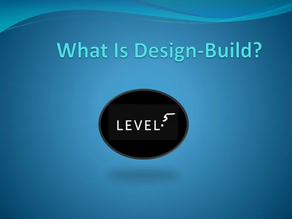 What Is Design-Build?
