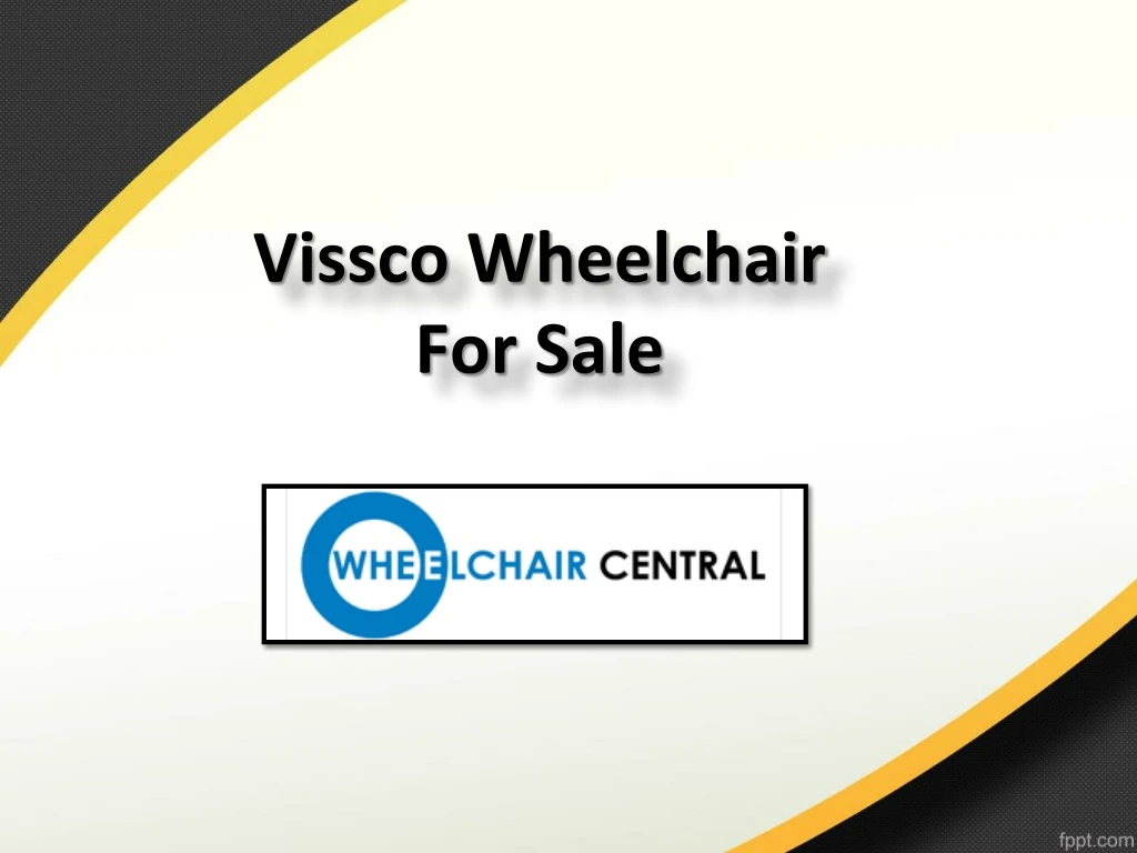 vissco wheelchair for sale