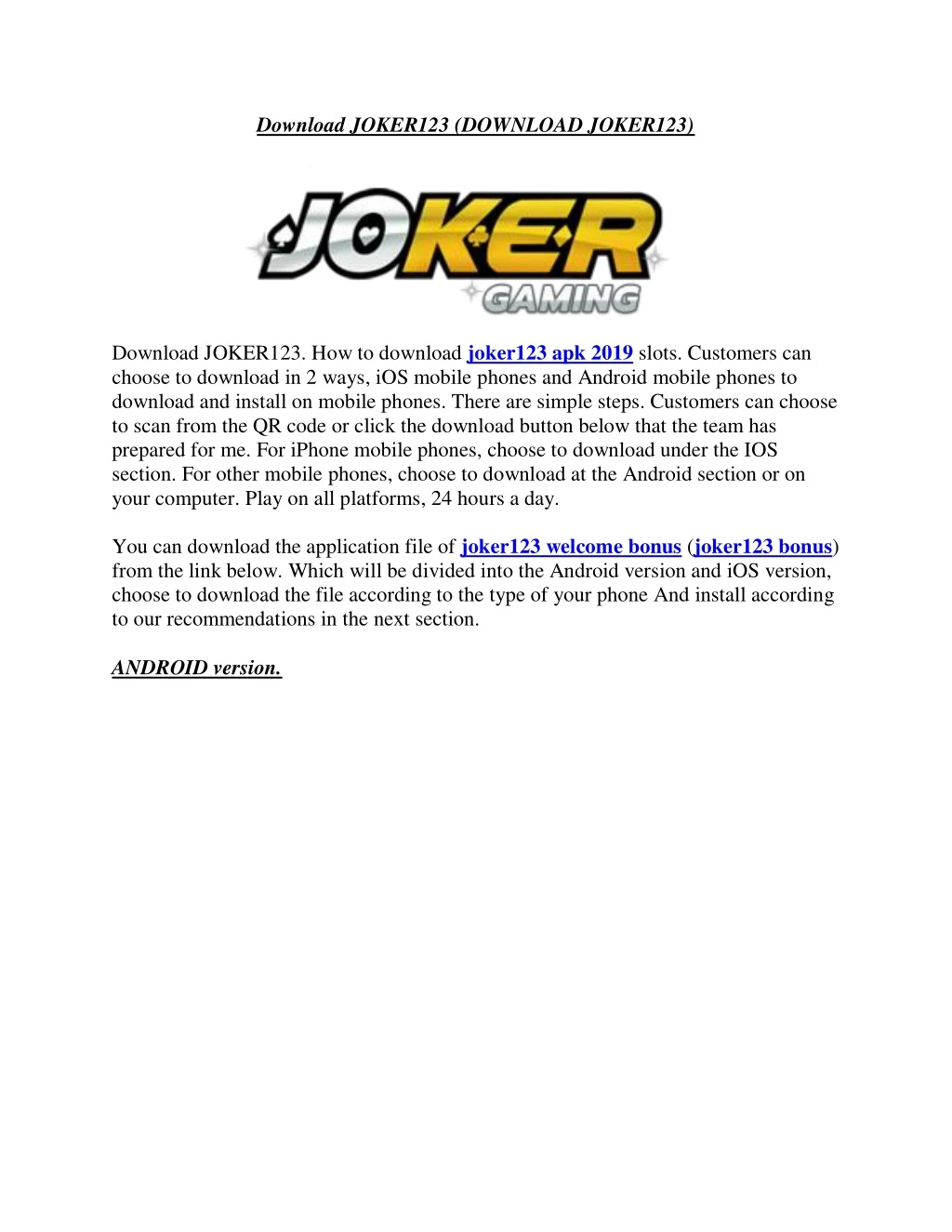download joker123 download joker123