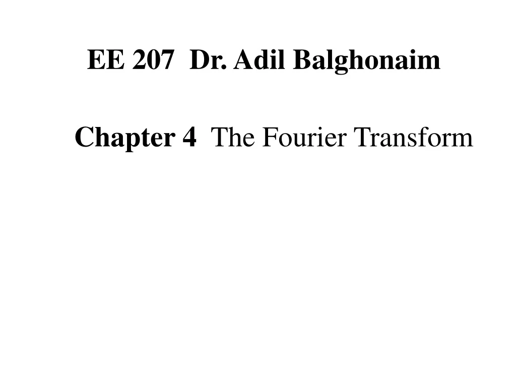 ee 207 dr adil balghonaim