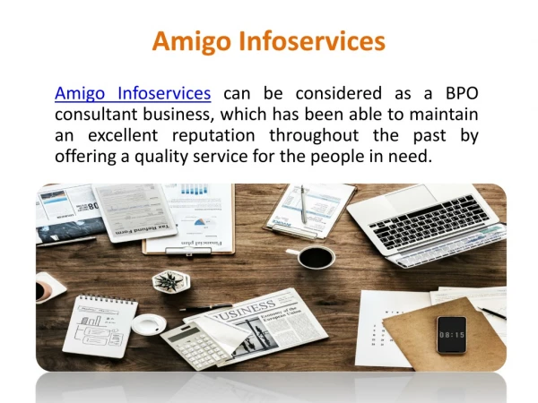 Amigo Infoservices - Best BPO Service Provider in Delhi