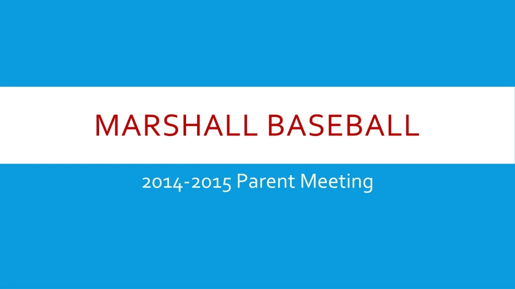marshall baseball