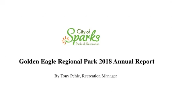 Golden Eagle Regional Park 2018 Annual Report