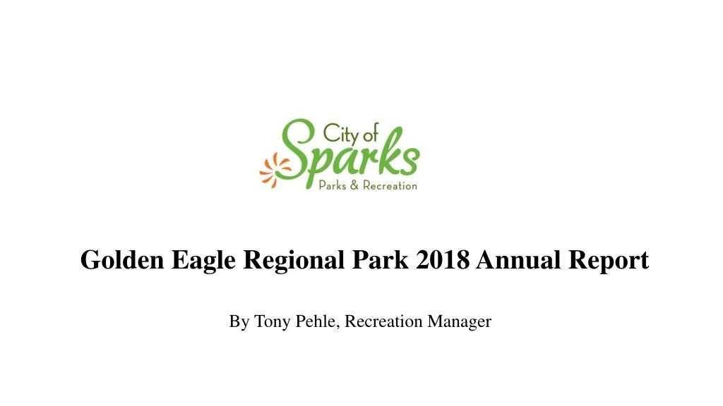 golden eagle regional park 2018 annual report