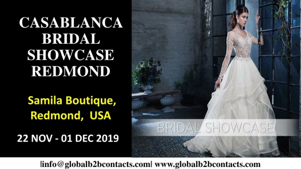 Casablanca Bridal Showcase Redmond