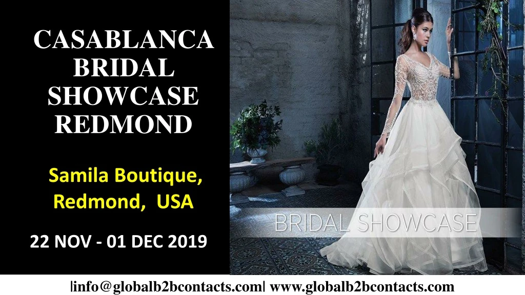 casablanca bridal showcase redmond