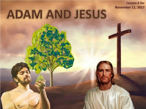 ADAM AND JESUS