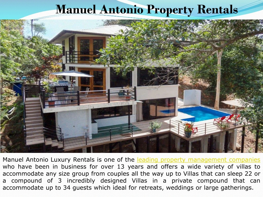 manuel antonio property rentals