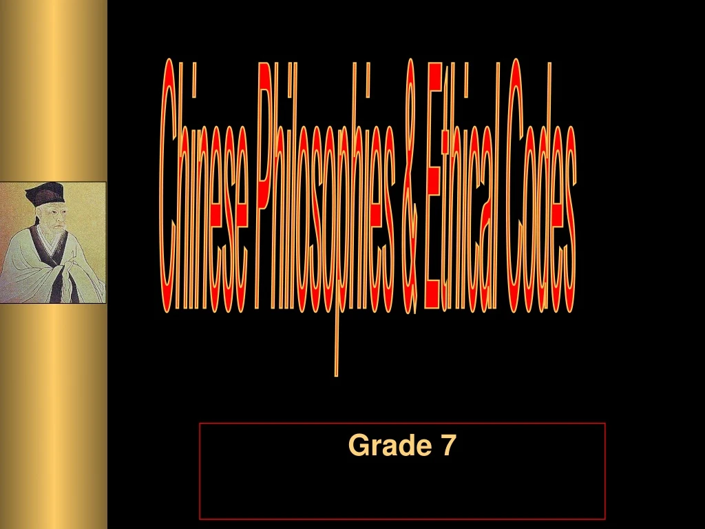 chinese philosophies ethical codes