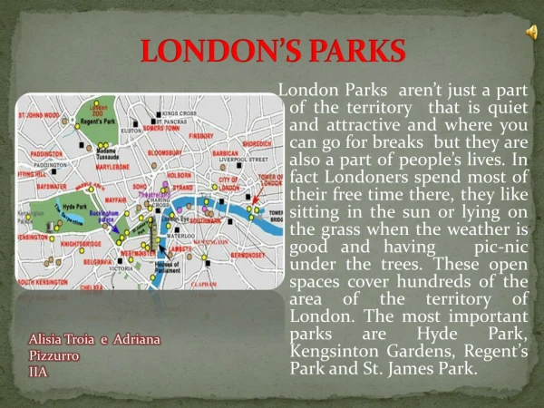 LONDON’S PARKS