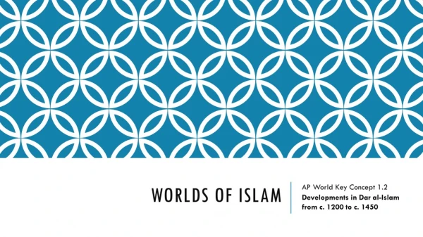 Worlds of Islam