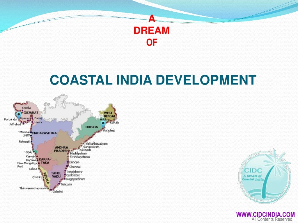 a dream of coastal india development