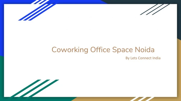 Coworking Office Space Noida