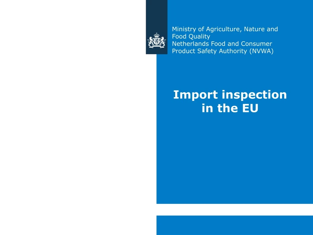 import inspection in the eu