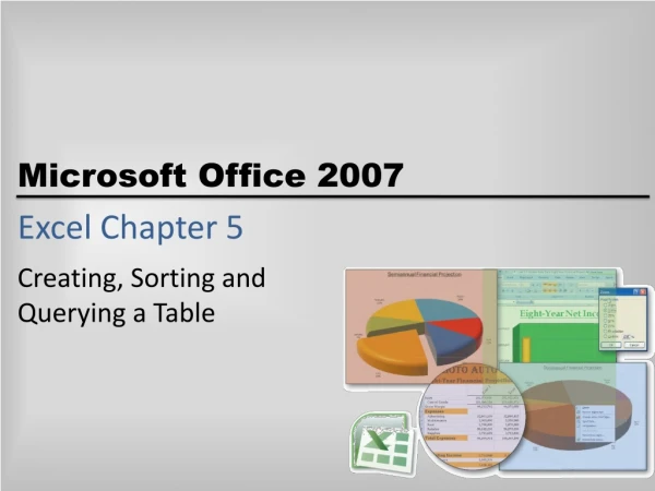 Excel Chapter 5