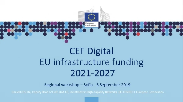 CEF Digital EU infrastructure funding 2021-2027