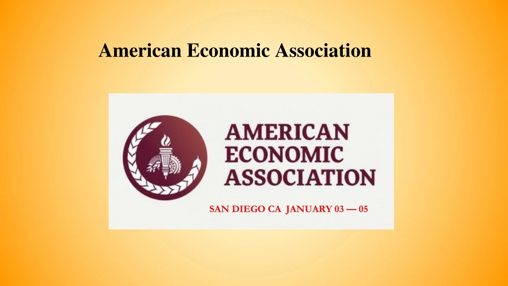 american economic association