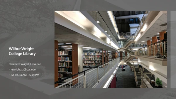 Wilbur Wright College Library