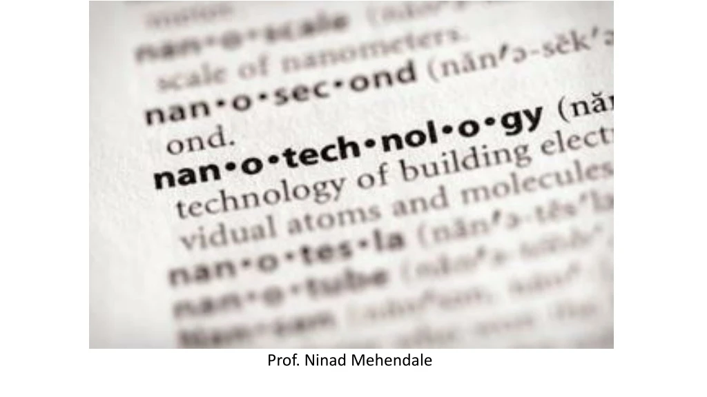 prof ninad mehendale