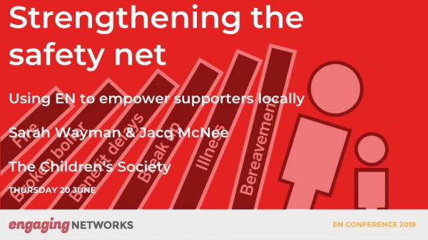 Strengthening the safety net