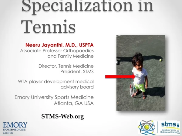 Sports Specialization in Tennis