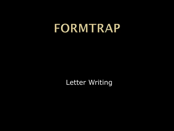 FormTrap