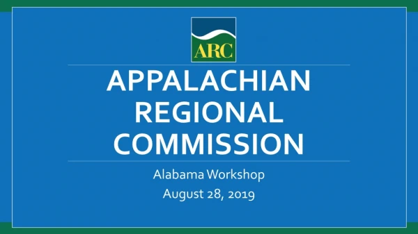 Appalachian regional commission
