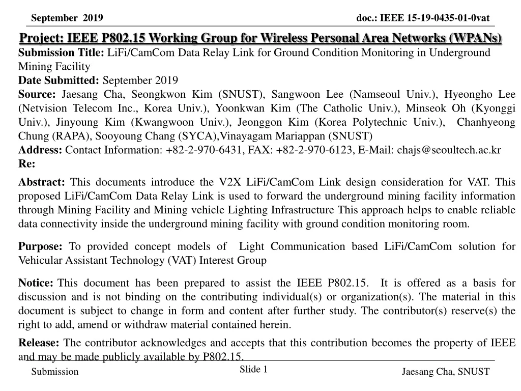 project ieee p802 15 working group for wireless