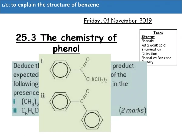 25.3 The chemistry of phenol